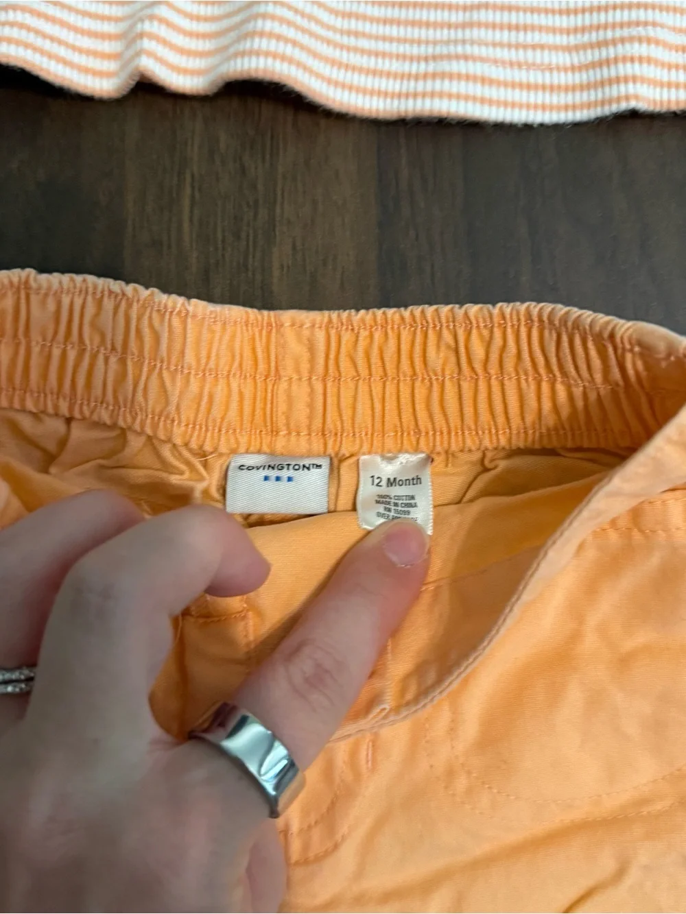 Baby vintage Covington shirt and shorts set